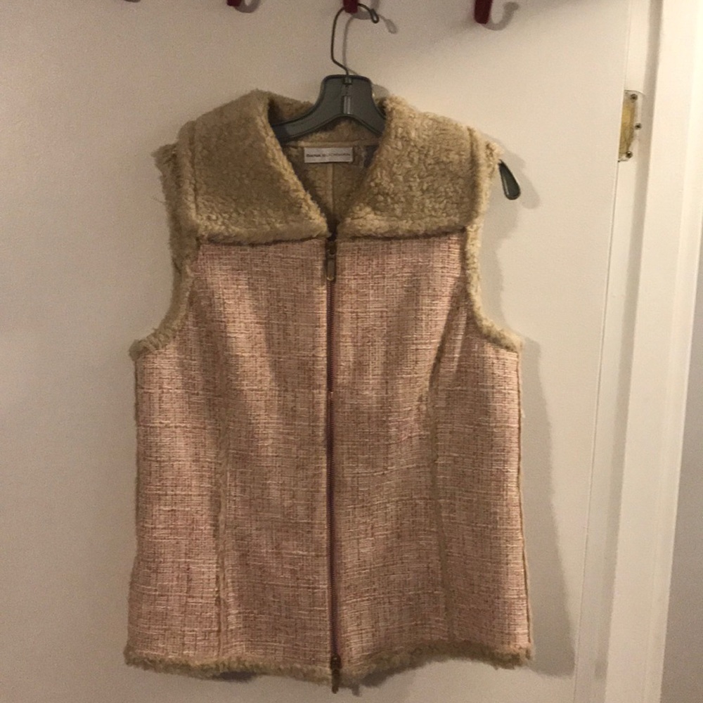 Dana Buchman tweed vest